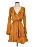 Express 100% Polyester Orange Cocktail Dress Size XS - photo 1