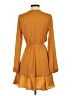 Express 100% Polyester Orange Cocktail Dress Size XS - photo 2