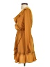 Express 100% Polyester Orange Cocktail Dress Size XS - photo 5