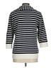 J.Jill Stripes Blue Ivory Pullover Sweater Size M - photo 2