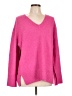 Vince Camuto Solid Pink Pullover Sweater Size L - photo 1