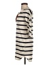 Twenty Stripes Ivory Casual Dress Size XS - photo 5