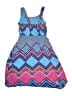 PaperDoll 100% Polyester Chevron-herringbone Blue Dress Size 12 - photo 2