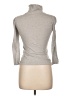 Cherokee 100% Cotton Gray Short Sleeve Turtleneck Size L - photo 2