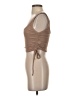 Zara Tan Sleeveless Top Size S - photo 5