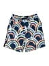 Tea 100% Polyester Print Blue Board Shorts Size 10 - photo 1
