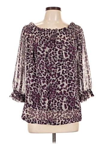 Adiva 3/4 Sleeve Blouse (view 1)