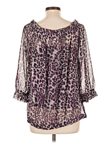 Adiva 3/4 Sleeve Blouse (view 2)