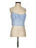Forever 21 Blue Sleeveless Blouse Size S - photo 1