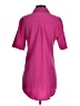 Chico's Pink Short Sleeve Blouse Size Sm (0) - photo 2
