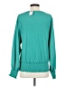 Daytrip Teal Long Sleeve Blouse Size S - photo 2