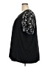 Lane Bryant 100% Polyester Black Short Sleeve Top Size 26 - 28 Plus - photo 5