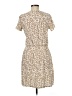 Old Navy Animal Print Tan Casual Dress Size M - photo 2