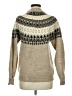 Assorted Brands Argyle Tan Turtleneck Sweater Size M - photo 2
