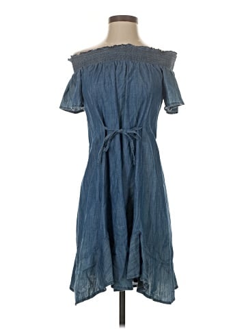 Aqua Casual Dress (view 1)