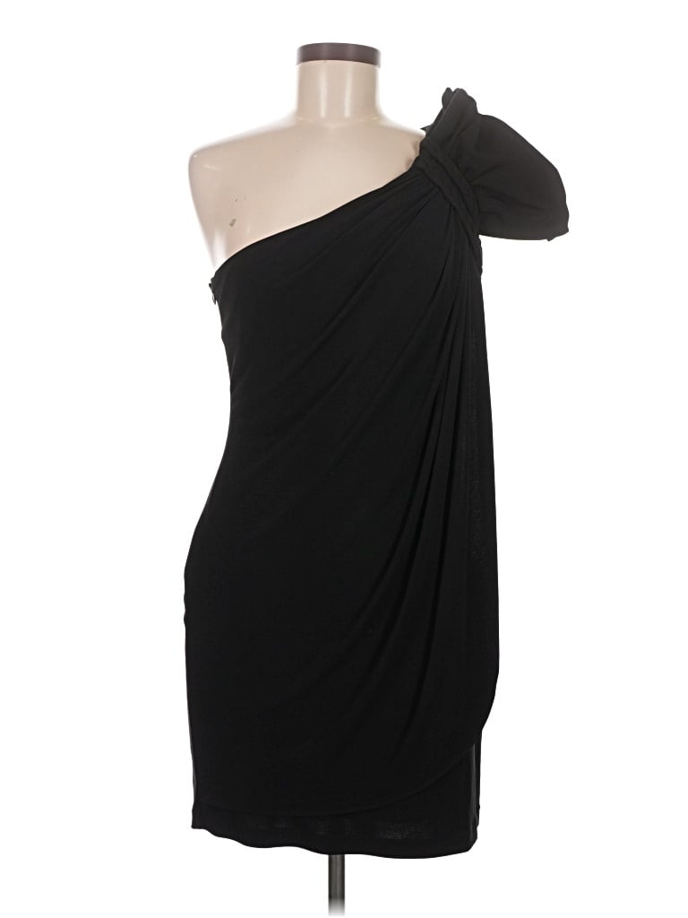 Pre-owned Calvin Klein Cocktail Dress In Black
