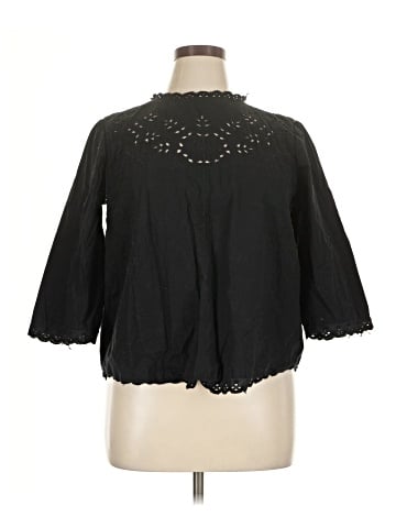 LC Lauren Conrad 3/4 Sleeve Blouse (view 1)