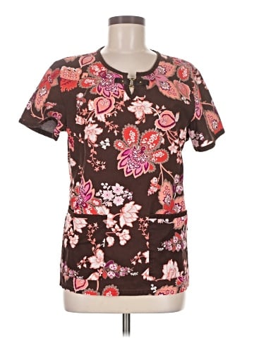 Koi Short Sleeve Blouse (view 1)
