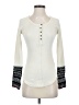 Free People Ivory Long Sleeve Top Size S - photo 1