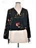Collective Concepts Black 3/4 Sleeve Blouse Size L - photo 1