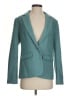 Ann Taylor LOFT Chevron-herringbone Teal Blazer Size 4 - photo 1