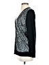 Banana Republic Black Silver Cardigan Size S - photo 5