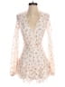 Fashion Nova Floral Ivory Romper Size XS - photo 1