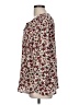 DR2 100% Polyester Floral Ivory 3/4 Sleeve Blouse Size L - photo 5