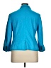 Talbots 100% Cotton Solid Blue Blazer Size XL - photo 2