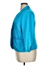 Talbots 100% Cotton Solid Blue Blazer Size XL - photo 5