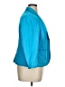 Talbots 100% Cotton Solid Blue Blazer Size XL - photo 4