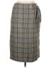 C established 1946 Plaid Gray Formal Skirt Size 10 - photo 1