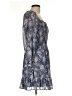 As U Wish 100% Polyester Paisley Blue Cocktail Dress Size L - photo 4