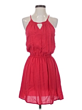 silk halter mini dress Alicia Satin Halter Mini Dress main image 0