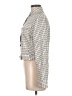 Shein Houndstooth Ivory Jacket Size 6 - photo 5