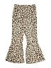 Unbranded 100% Polyester Animal Print Gold Casual Pants Size 7 - photo 2