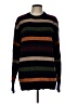 TOPTEN Stripes Black Pullover Sweater Size L (estimated) - photo 1