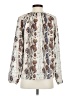 Grace 100% Polyester Ivory Long Sleeve Blouse Size XS - photo 2