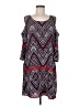 Halo Print Blue Casual Dress Size M - photo 1