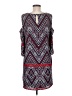 Halo Print Blue Casual Dress Size M - photo 2