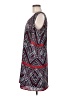 Halo Print Blue Casual Dress Size M - photo 5