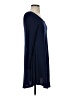 Unbranded Solid Blue Casual Dress Size S - photo 4