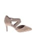Solanz Tan Heels Size 7 1/2 - photo 1