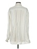 Babaton 100% Tencel Stripes Ivory Long Sleeve Button-Down Shirt Size XS - photo 2