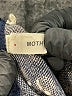 Moth Animal Print Blue Pullover Sweater Size S - photo 7