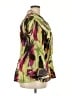 Cato 100% Polyester Green Long Sleeve Blouse Size 18 - photo 4