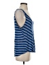 ALTERNATIVE 100% Linen Blue Tank Top Size S - photo 4