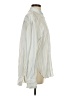 Babaton 100% Tencel Stripes Ivory Long Sleeve Button-Down Shirt Size XS - photo 4