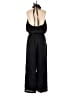 LUCCA Solid Black Jumpsuit Size M - photo 2