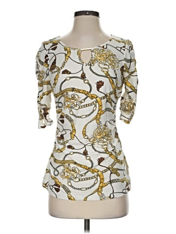 Thalia Sodi 3/4 Sleeve Top (view 1)